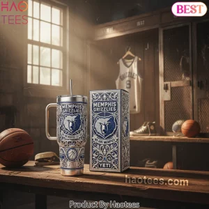 Memphis Grizzlies “We Are Memphis” Ornate Yeti Travel Tumbler
