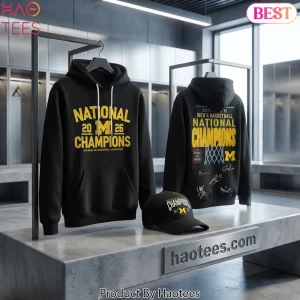 Michigan Men’s Basketball 2026 National Champions Black Hoodie