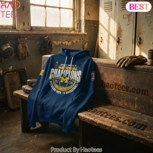 Michigan Wolverines 2026 NCAA Men’s Basketball National Champions Hoodie