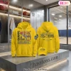Michigan Wolverines 2026 NCAA Men’s Basketball National Champions Yellow Hoodie