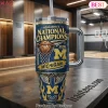 Michigan Wolverines 2026 NCAA National Champions Basketball Tumbler
