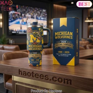 Michigan Wolverines 2026 NCAA National Champions Commemorative Insulated Tumbler Michigan Wolverines 2026 NCAA National Champions Commemorative Insulated Tumbler