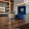 Star Trek 60th Anniversary USS Enterprise Commemorative Whiskey Glass
