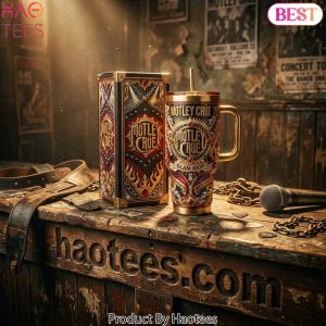 Mötley Crüe Glam Riot Luxury Tumbler With Handle