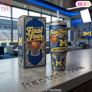 NCAA Men’s Final Four 2026 Michigan Commemorative 40oz Premium Tumbler With Handle NCAA Men’s Final Four 2026 Michigan Commemorative 40oz Premium Tumbler With Handle