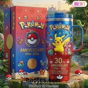 Pokemon 30th Anniversary Kanto Legacy Limited Collector’s Tumbler