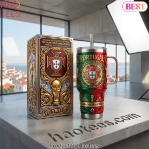 Portugal FIFA World Cup 2026 Commemorative Tumbler With Handle