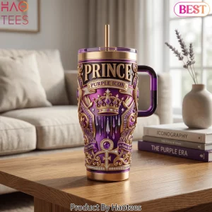 Prince Purple Reign Electric Royalty 40oz Tumbler