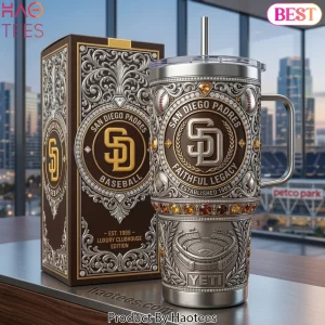 San Diego Padres Faithful Legacy Established 1969 Luxury Tumbler