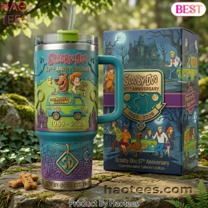 Scooby-Doo 57th Anniversary 1969-2026 Commemorative Tumbler