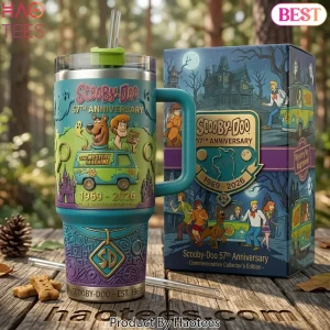 Scooby-Doo 57th Anniversary 1969-2026 Commemorative Tumbler