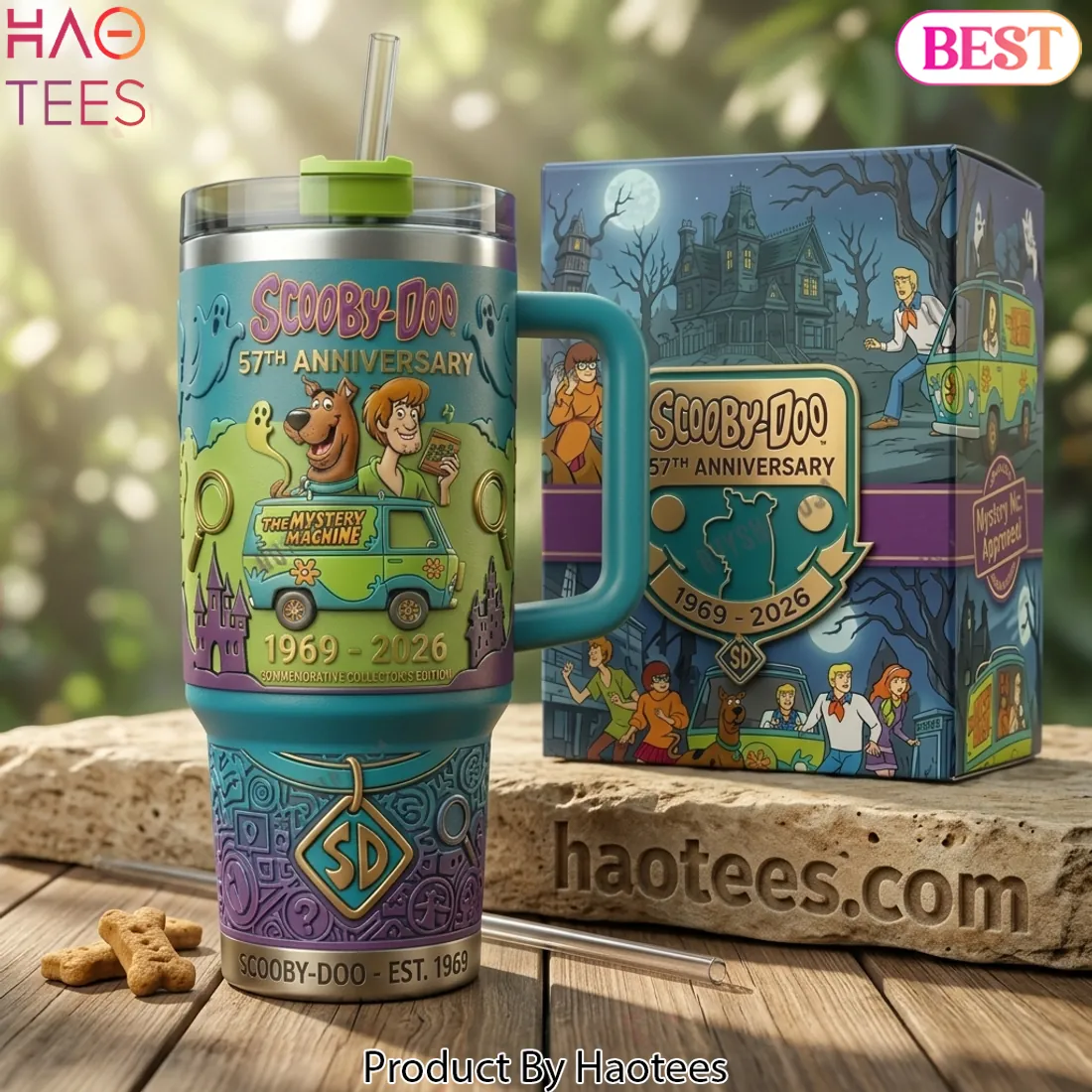 Scooby-Doo 57th Anniversary 1969-2026 Commemorative Tumbler
