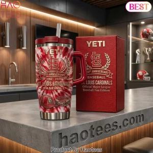 St. Louis Cardinals 144th Anniversary Baseball Fan Edition Tumbler