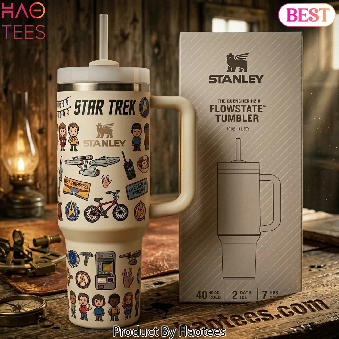 Stanley Star Trek The Quencher H2.0 Flowstate Tumbler