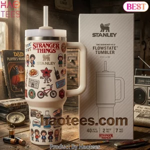 Stanley Stranger Things The Quencher H2.0 Flowstate 42oz Tumbler
