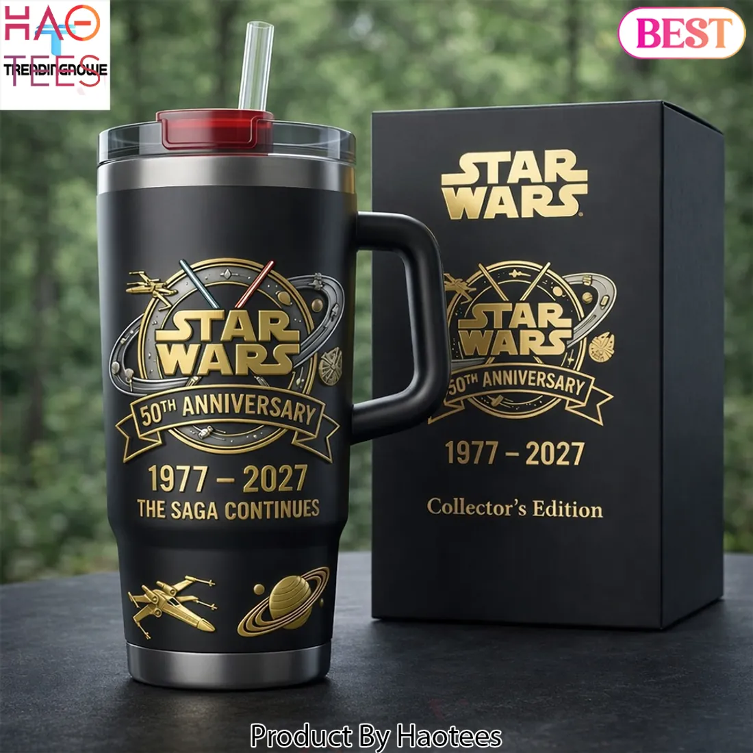 Star Wars 50th Anniversary 1977-2027 Collector’s Edition Tumbler Star Wars 50th Anniversary 1977-2027 Collector’s Edition Tumbler