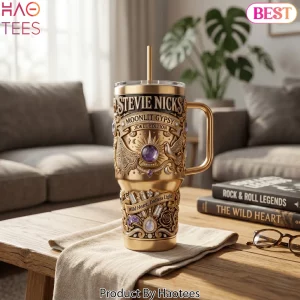Stevie Nicks Enchanted Gypsy Queen Jewel Edition Gold Tumbler