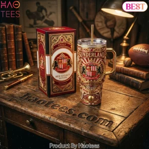 Sunderland AFC Red Legacy Edition Luxury 40oz Tumbler with Handle
