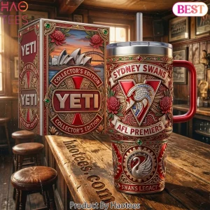 Sydney Swans AFL Premiers Collector’s Edition 40oz Tumbler With Handle