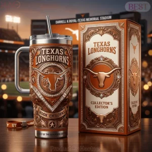 Texas Longhorns 40oz Collector’s Edition Insulated Tumbler With Handle