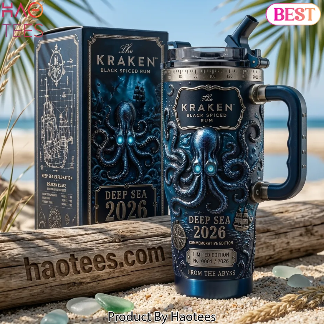 The Kraken Black Spiced Rum Deep Sea 2026 Commemorative Edition Tumbler