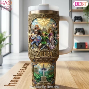 The Legend of Zelda 40th Anniversary Commemorative Tumbler