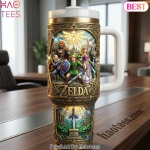 The Legend of Zelda 40th Anniversary Commemorative Tumbler