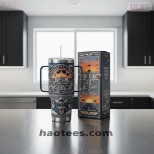 Top Gun 40th Anniversary Commemorative 1986-2026 Insulated Tumbler