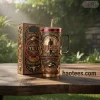 Charley Crockett Jukebox Charley Ornate Western Design Stainless Steel Tumbler