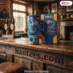 West Coast Eagles 40th Anniversary AFL Australian Football Tumbler