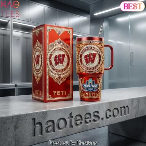 Wisconsin Badgers NCAA Men’s Ice Hockey National Champions Diamond Tumbler