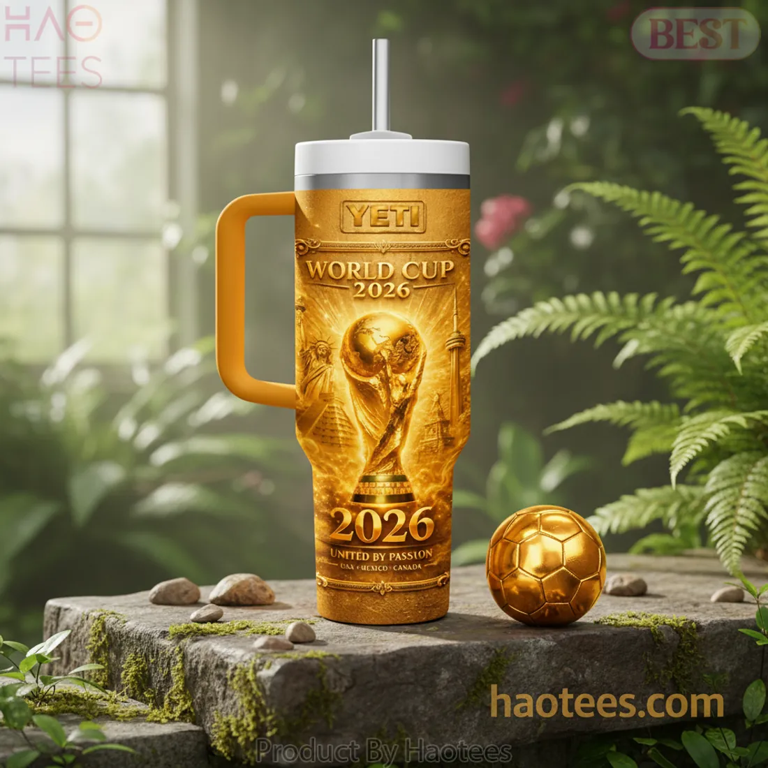 Yeti FIFA World Cup 2026 Golden Commemorative 40oz Tumbler Yeti FIFA World Cup 2026 Golden Commemorative 40oz Tumbler