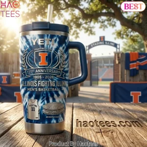 YETI Fighting Illini 121st Anniversary Men’s Basketball Handled Tumbler