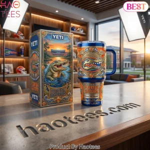 YETI Florida Gators Collector’s Edition 40oz Insulated Tumbler with Handle