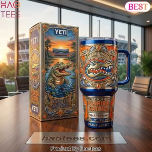 YETI Florida Gators Collector’s Edition 40oz Insulated Tumbler with Handle