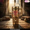 AMÉRICA Gold Premium 40oz Insulated Tumbler with Handle