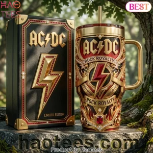 AC/DC Rock Royalty Luxury Limited Edition Handled Tumbler