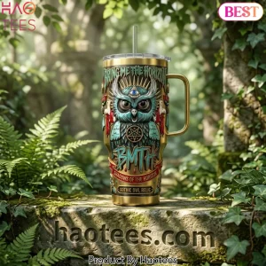 Bring Me The Horizon Gothic Owl Relic Edition Tumbler with Handle