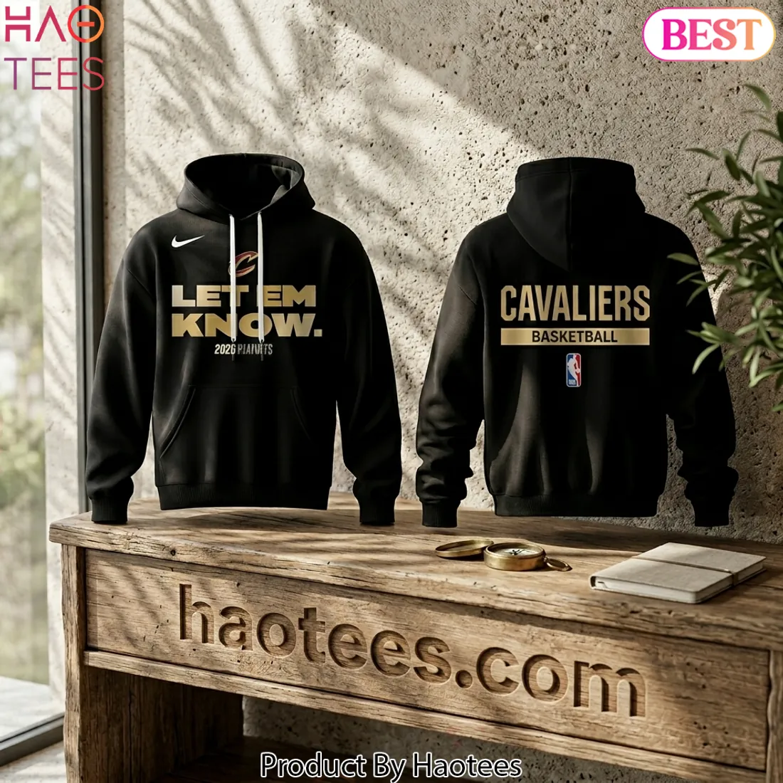 Cleveland Cavaliers Let Em Know 2026 Playoffs Hoodie