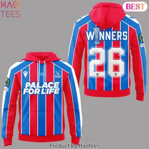 Crystal Palace FC 2026 Conference League Winners Palace For Life Hoodie