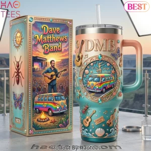 Dave Matthews Band DMB At The Gorge Gemstone 40oz Tumbler With Handle