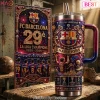 Built By Fire Snoopy Fire Dept. Premium 40oz Tumbler With Handle