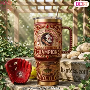 Florida State Seminoles Softball 2026 ACC Champions Luxury Tumbler
