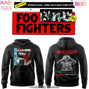 Foo Fighters Irving Plaza April 30th NYC Concert Hoodie