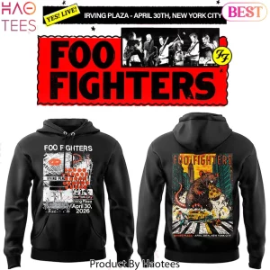 Foo Fighters Irving Plaza New York City April 30th 2026 Hoodie