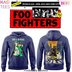 Foo Fighters Irving Plaza Secret Show New York City April 30th Hoodie
