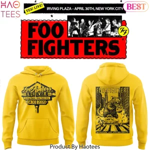 Foo Fighters Live Irving Plaza New York City April 30th 2026 Hoodie
