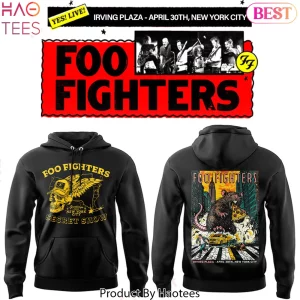 Foo Fighters Secret Show Irving Plaza NYC Commemorative Hoodie