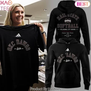 Hail State Softball OKC Dawgs Oklahoma City Bound Hoodie