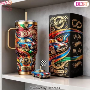 Hot Wheels Racing Legend Collector's Dream Premium 40oz Tumbler with Handle
